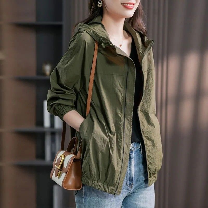 AeroLite Hooded Short Coat