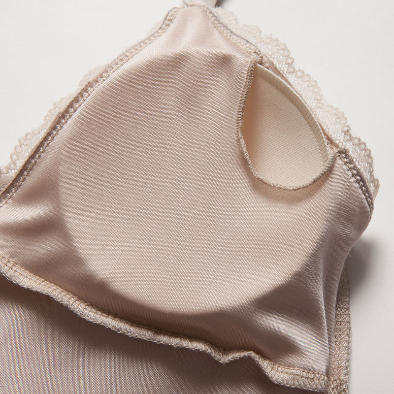 Silk suspender nightdress
