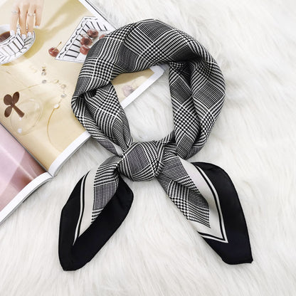 The New Scarf Professional Small Scarf Headband Silk