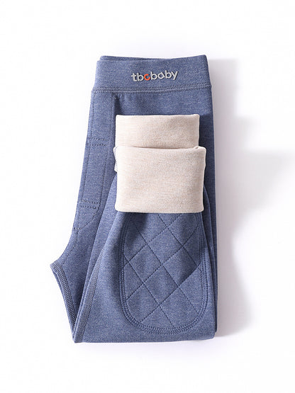 Boys' Silk Dralon Warm-keeping Pants
