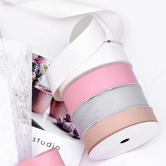 Milk Silk Ribbon DIY Gift Box Packaging Wedding Ribboncolored
