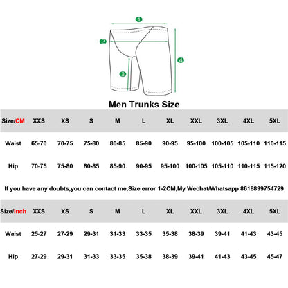 Men's Swimming Trunks Breathable Ice Silk Quick-drying