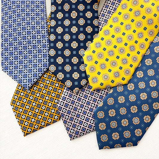 Fashion Polyester Silk Printed Men's Casual Tie