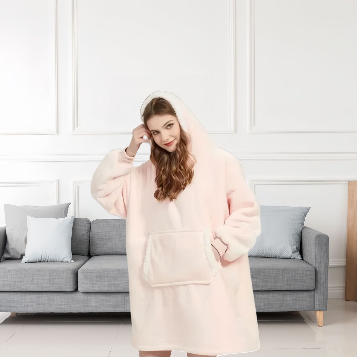 CozyBlend Thermal Flannel Hoodie