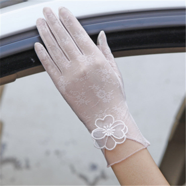 Ice Silk Lace  Gloves