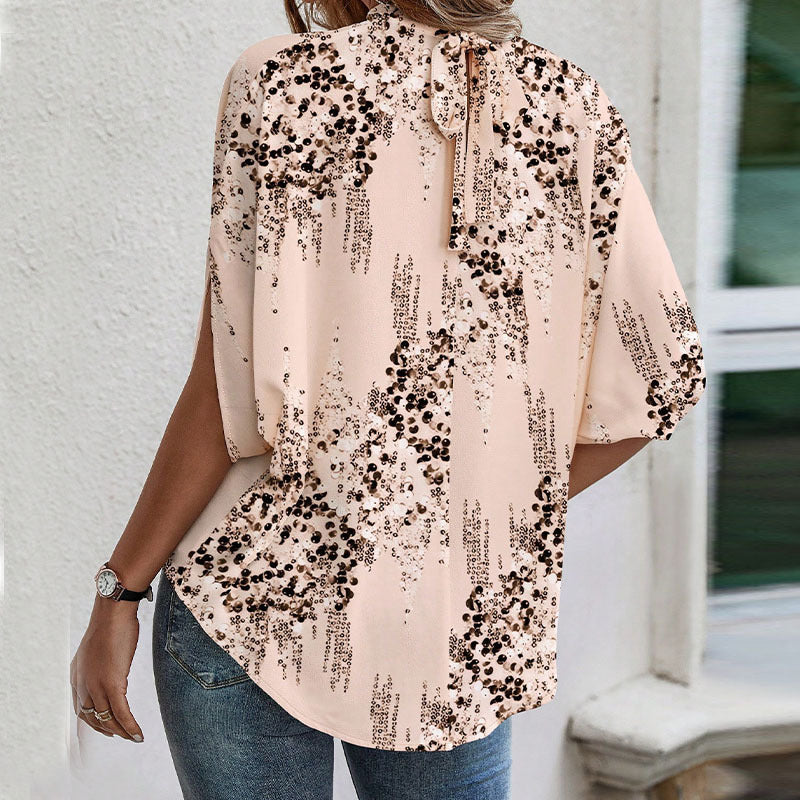 Isla Bloom Half-Sleeve Top