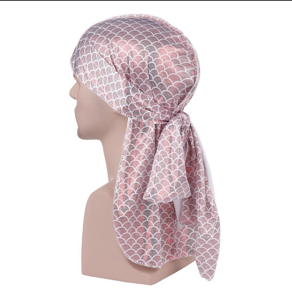 Long silk tail pirate hat