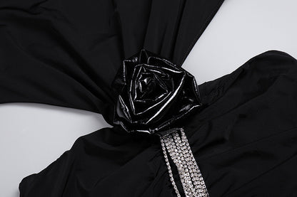 Midnight Bloom Elegance Dress