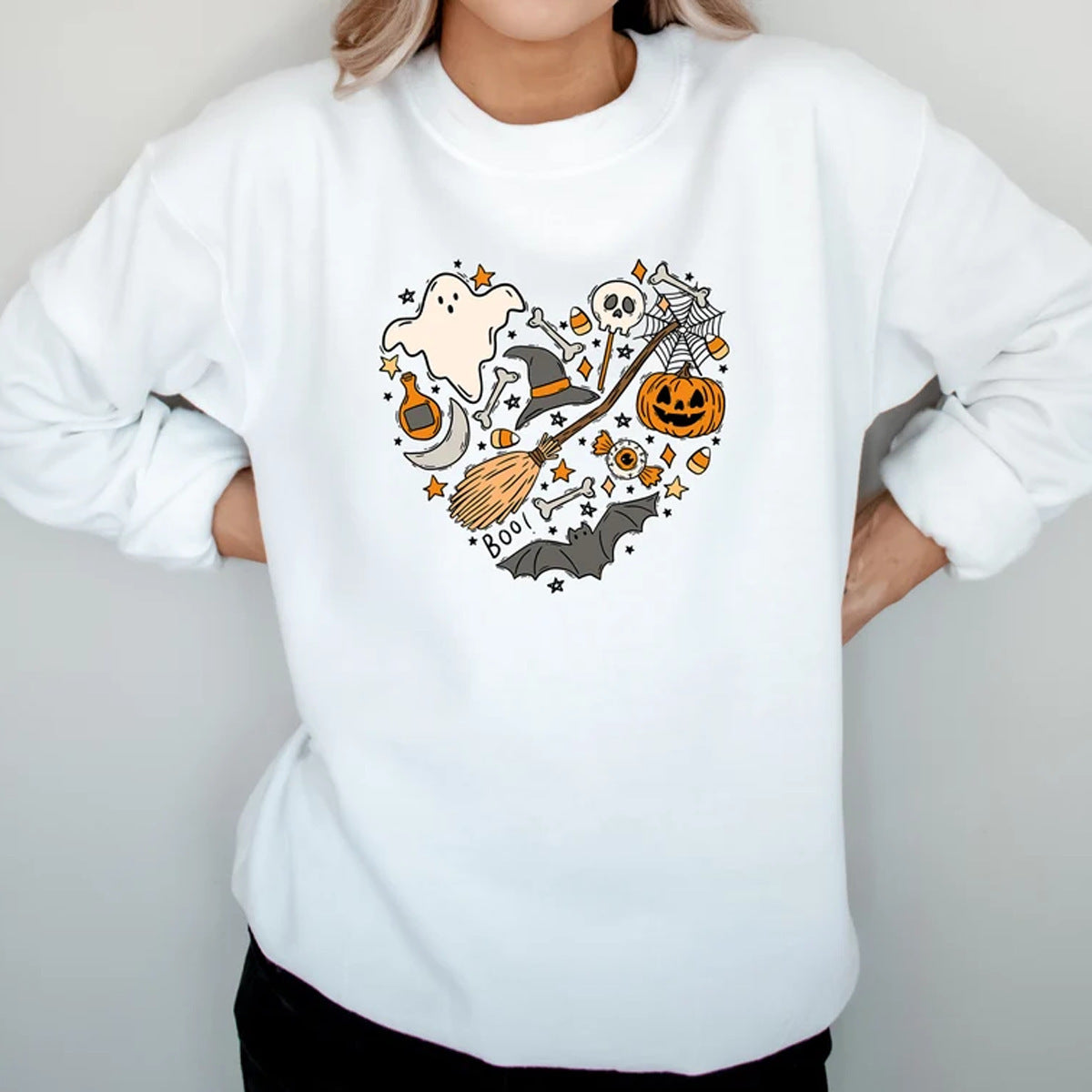 SpookPop Halloween Sporty Sweater