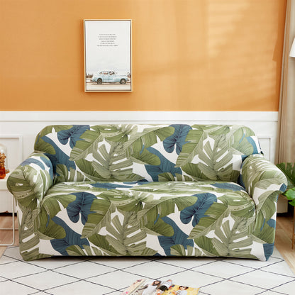 Milk Silk Printing Stretch Sofa Cover