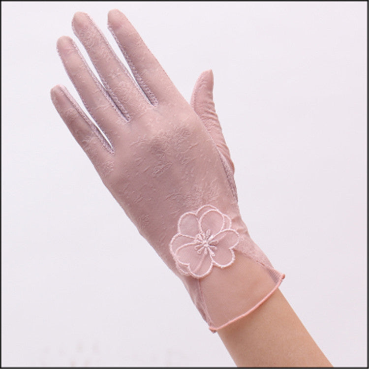 Ice Silk Lace  Gloves