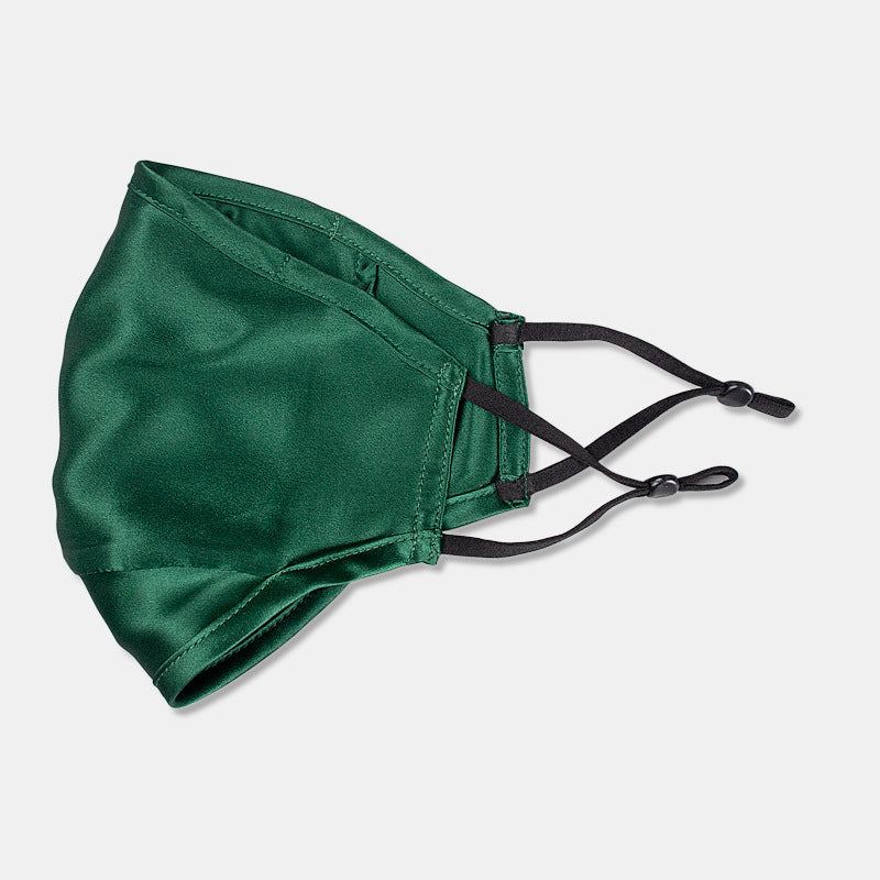 Three-layer artificial silk mask with filter PM2.5