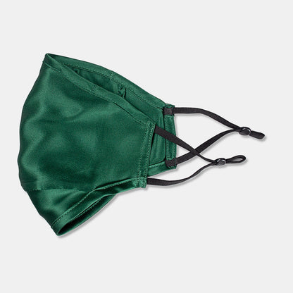 Three-layer artificial silk mask with filter PM2.5