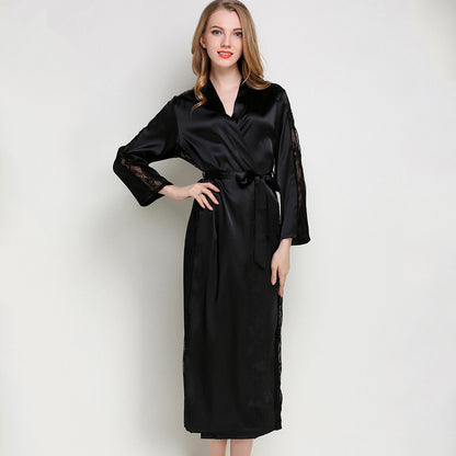 Artificial silk pajamas
