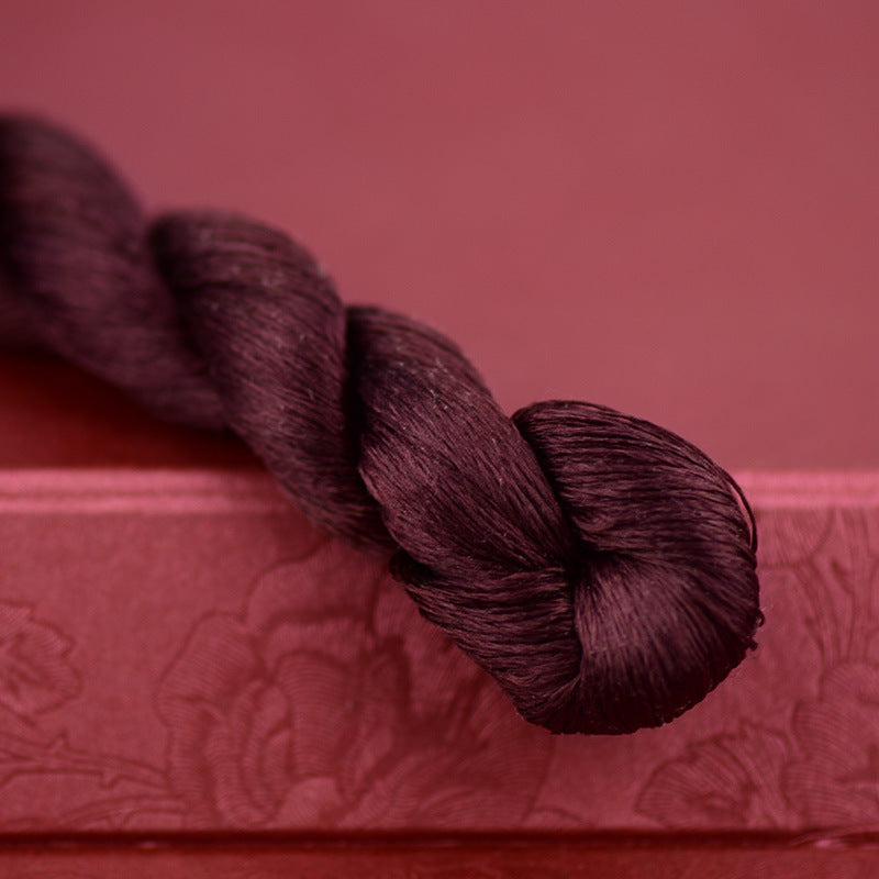Silk Thread Large Embroidery Thread Red