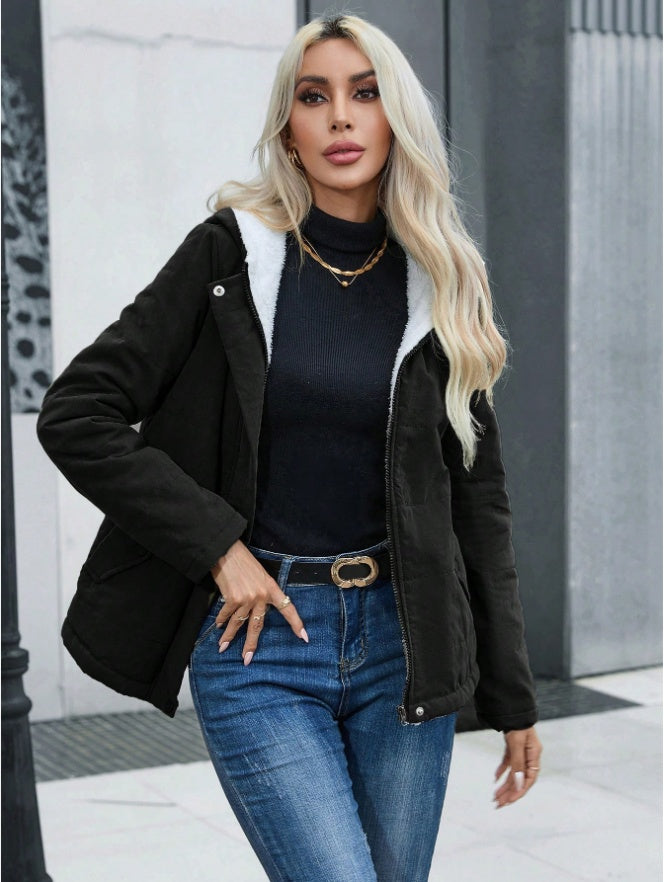 CloudShield Fleece Puffer Hoodie
