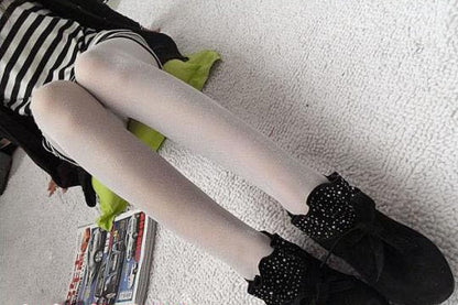 Color Silver Silk Pantyhose Sexy Core Silk Anti-hook Female Bottoming Socks