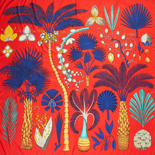 Imitation silk twill silk scarf