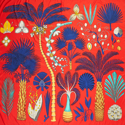 Imitation silk twill silk scarf