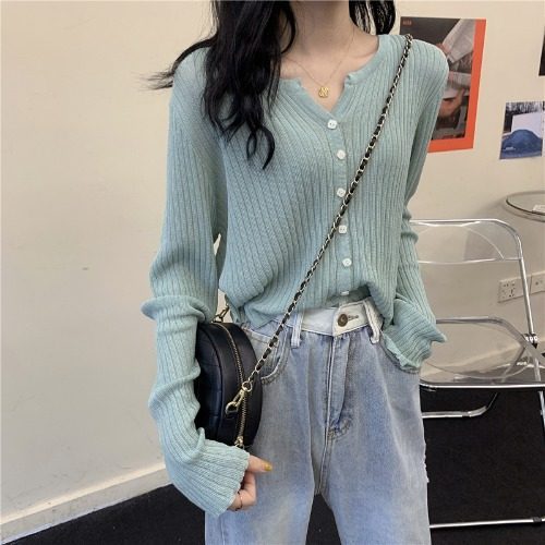Ice silk thin long sleeve shirt