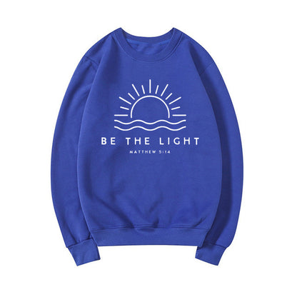 CozyScript Fleece Crew Sweater