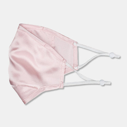 Three-layer artificial silk mask with filter PM2.5
