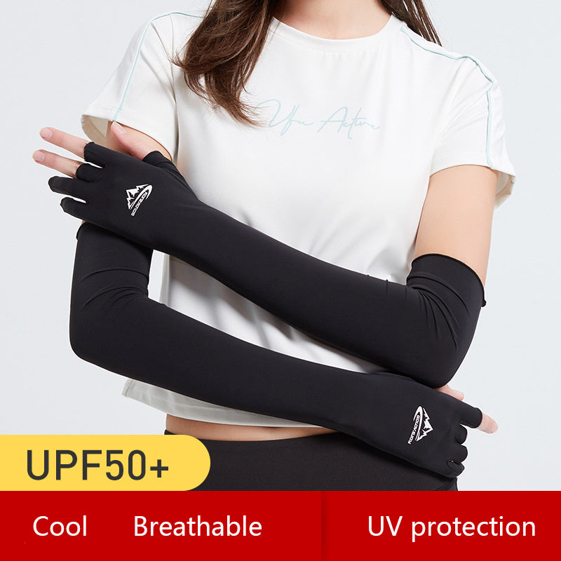 Ice Silk Sunscreen Sleeve in Summer