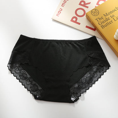 Ice silk seamless daisy briefs