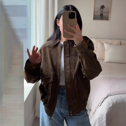 RetroMuse Suede Jacket