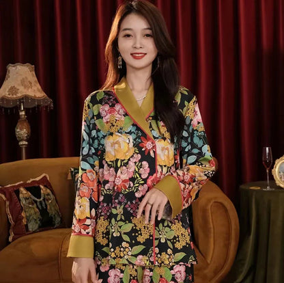 Women's Artificial Silk Home Suitable For Daily Wear