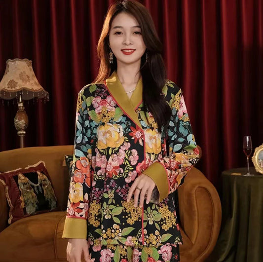 Women's Artificial Silk Home Suitable For Daily Wear
