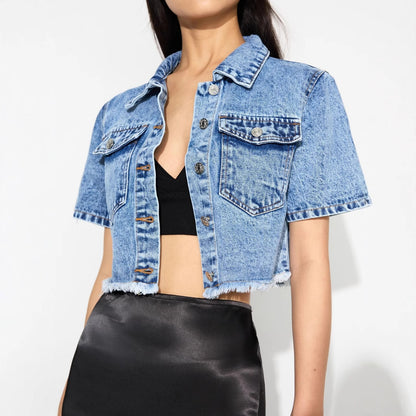 The Celeste Denim Coat