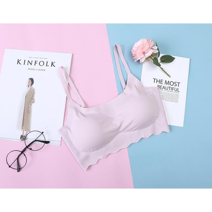 Ice silk sling bra