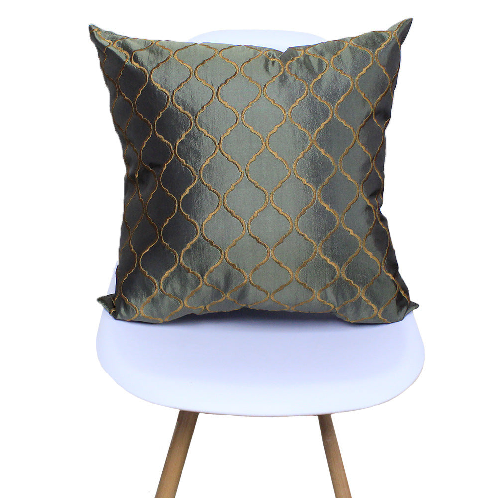 Imitation silk compound embroidery