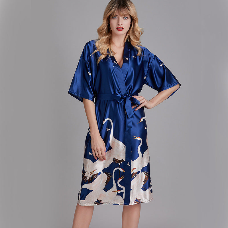 Silk wedding pajamas