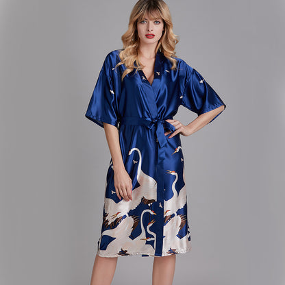 Silk wedding pajamas