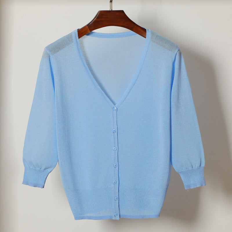 Sun protection shirt outside ice silk