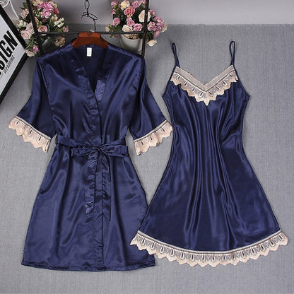 Two piece summer silk halter with breast pad