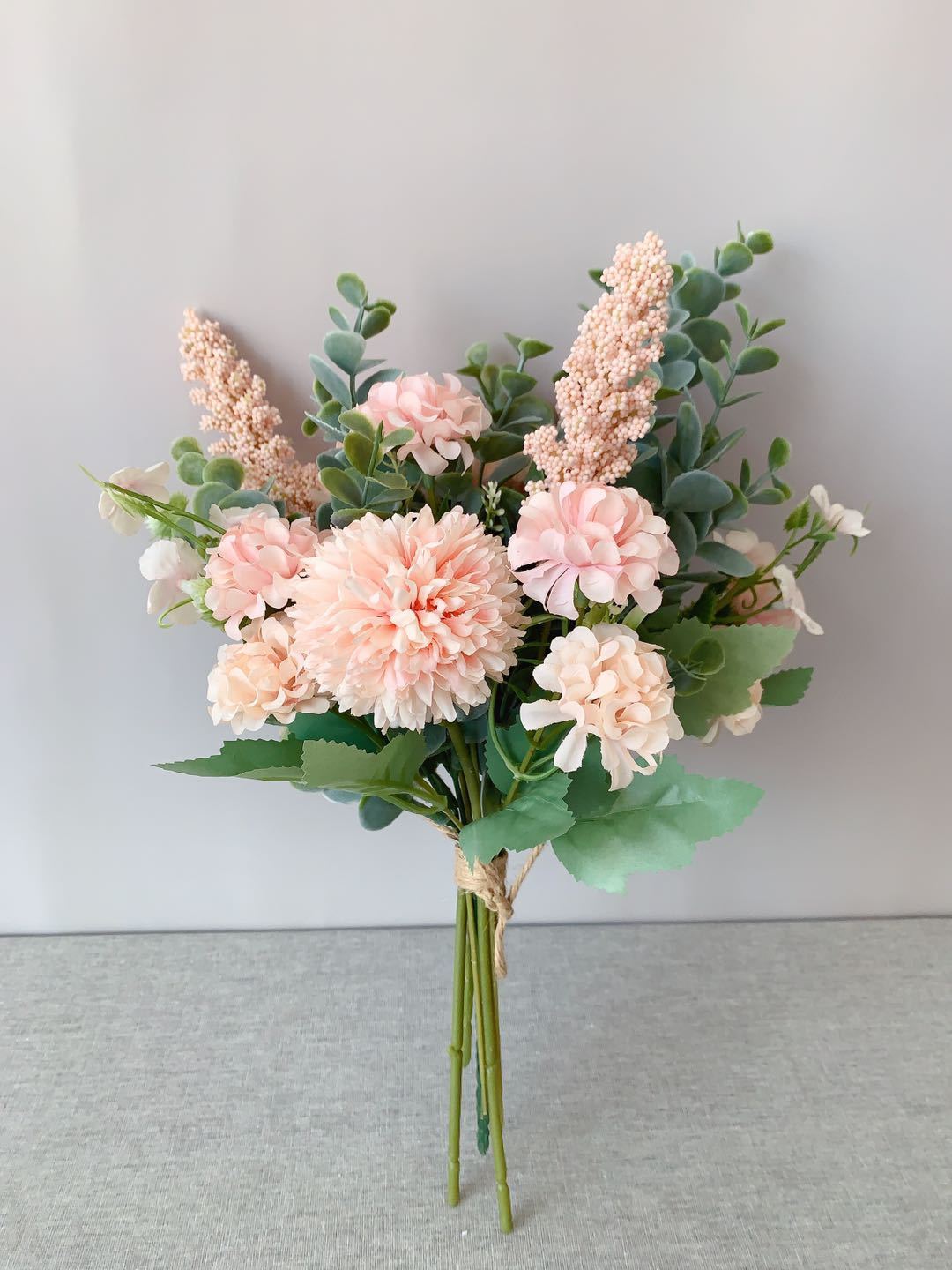Handwritten Bouquet Decoration Artificial Flower Silk