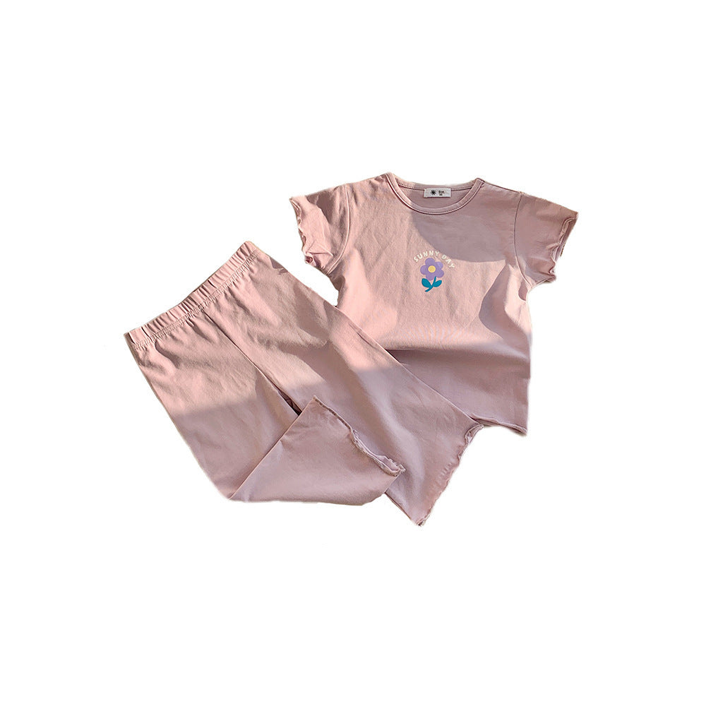 Children's Pajamas Thin Homewear Ice Silk