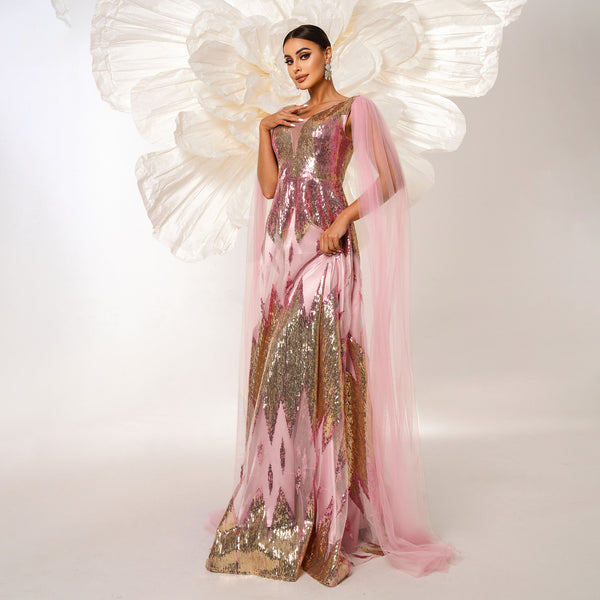 Luna Veil Grandeur Gown