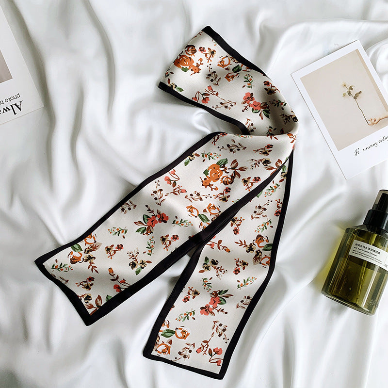 Korean creative small silk scarf