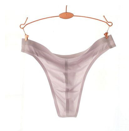 Summer breathable sheet ice silk thong men's thin shorts