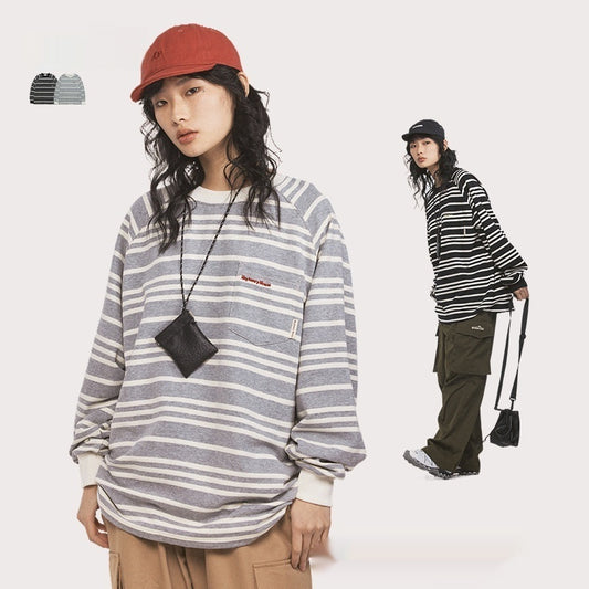 StripeBond Unisex Sweater