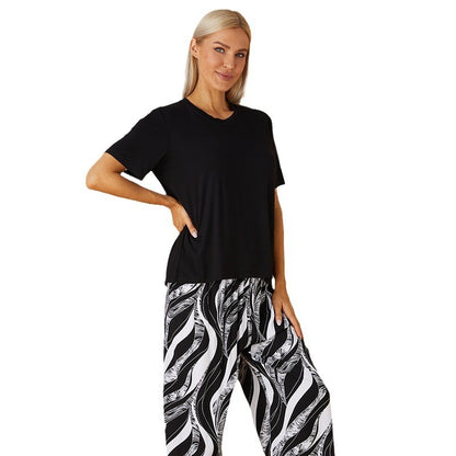 Homewear Pajamas Suit Women's Modal Cotton Silk