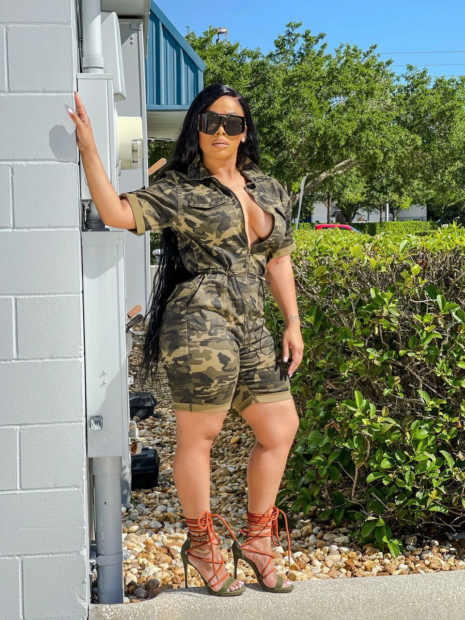 Nylara CinchWeave Jumpsuit
