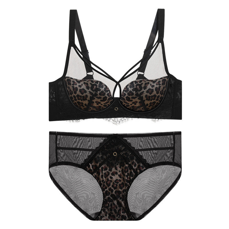 Women's Crystal Glasses Silk Thousand-hole Thin Cup Bra