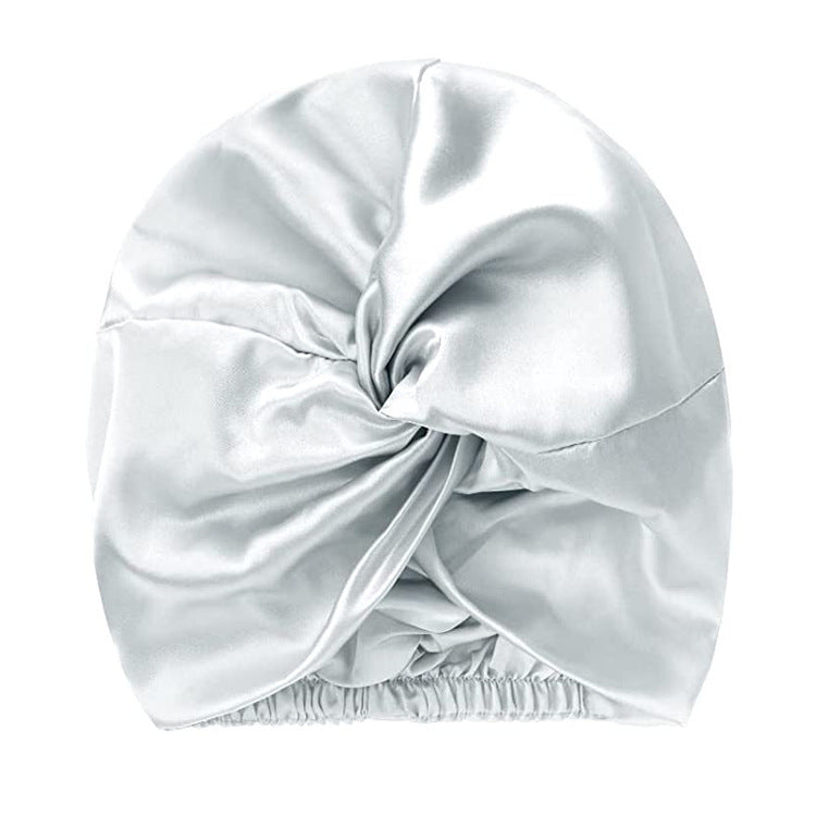 Double Layer  Silk Silk Nightcap Without Any Mark