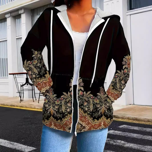TribalEase Plus Hooded Coat