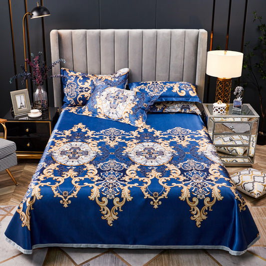 Machine Washable Three-piece Ice Silk Mat